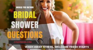 Fun Would You Rather Bridal Shower Questions for Unforgettable Celebrations