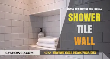 DIY Shower Tile Wall: Remove, Install, or Hire a Pro?